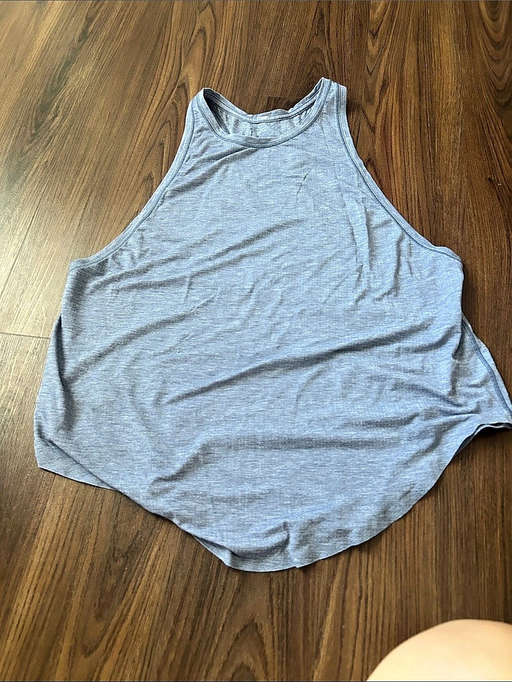 Lululemon Tank Blue Racerback Muscle Tank15 Top